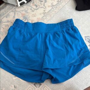 Lululemon High Rise Hotty Hot 2.5” Short - Poolside Blue